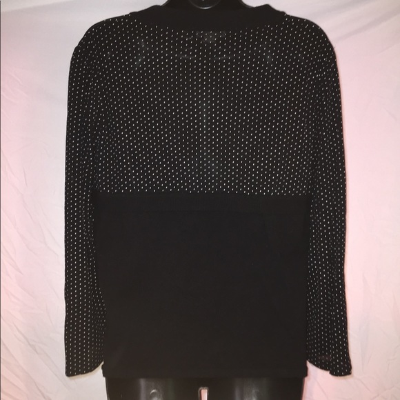 Investments Sweater Size Large With Pokey Dots - Picture 4 of 8